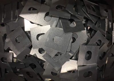Cut Pieces of Metal